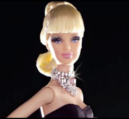 pink diamond barbie doll